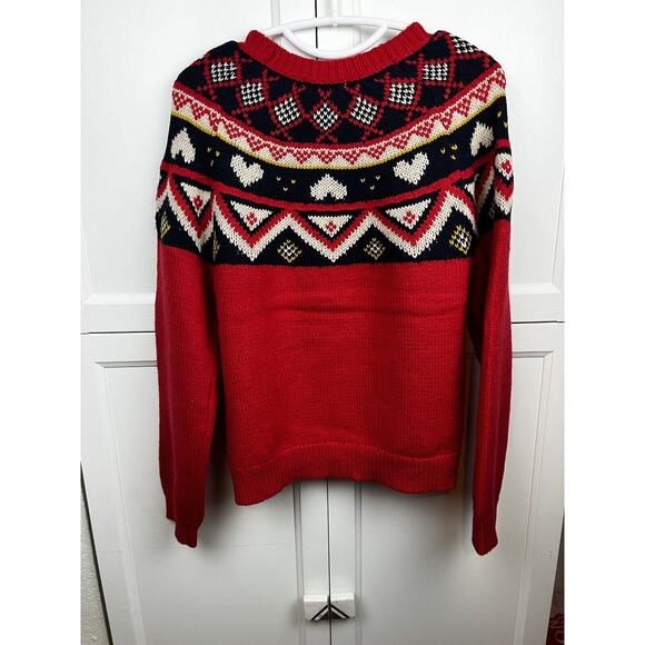 Marine Layer NWT Archive Alpine Holiday Fair Isle Sweater Wool Alpaca Sz Medium - Picture 4 of 11